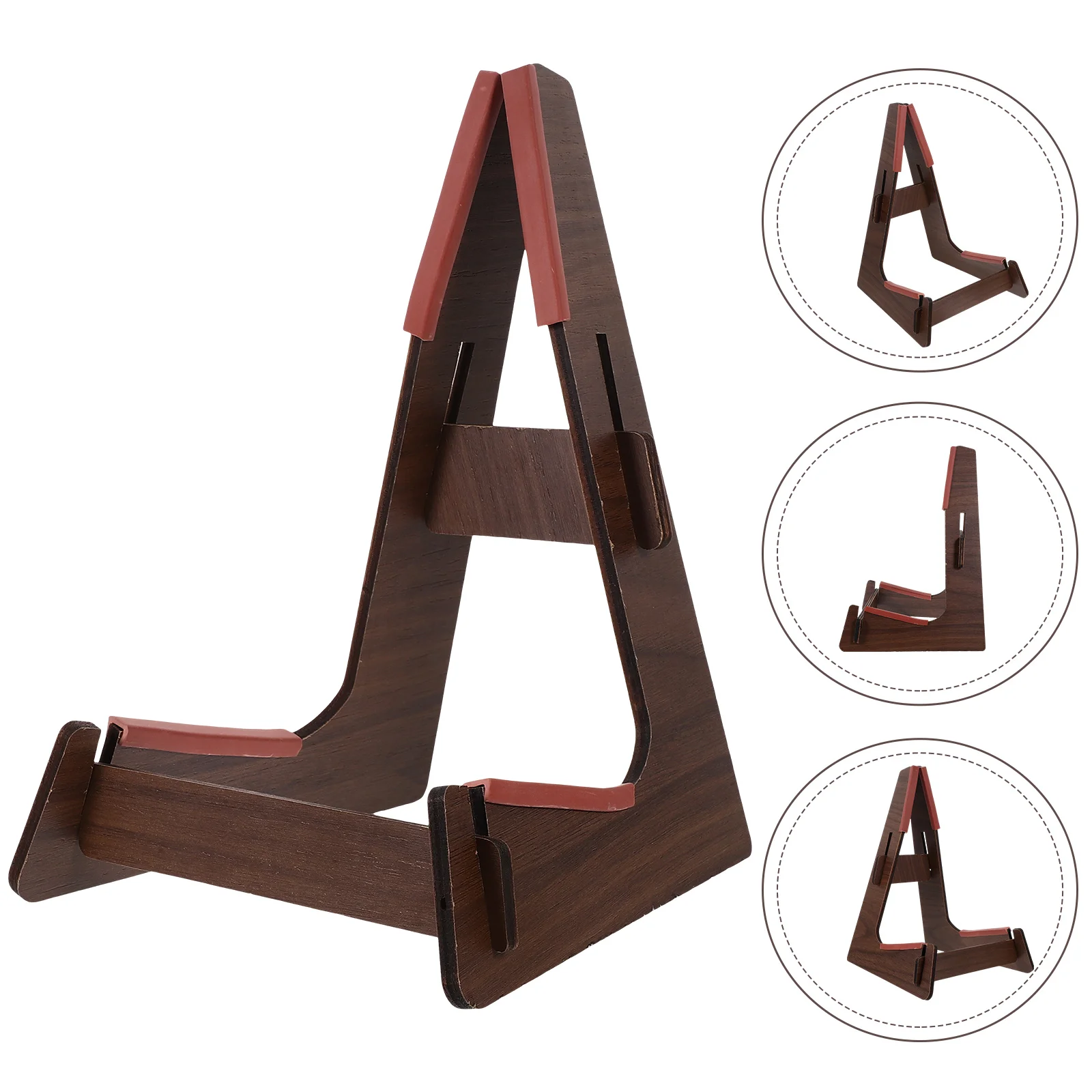 

Violin Stand Wooden Stands Portable Guitar Rack Home Storage Floor Type Bracket Detachable Holder Accessories For Music