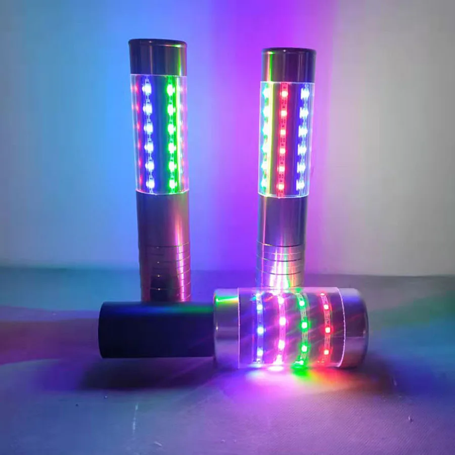 

Rechargeable LED Glowing Strobe Baton Nightclub Wine Flashing Stick Light KTV Bar Party VIP Champagne Bottle Service Sparklers