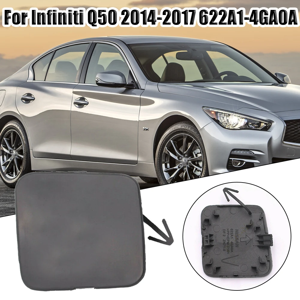 

Office Outdoor Hook Eye Cover For Infiniti 622A1-4GA0A Accessories Front Bumper Parts Replacements Hook Eye Cap