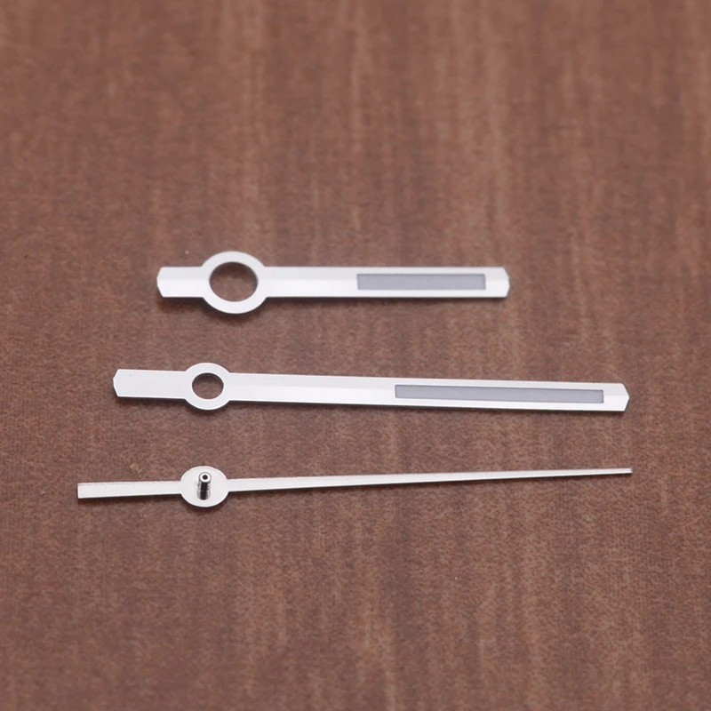 Green Luminous 8215 Watch Hands Fits Miyota 8205 8215 Movement Mingzhu DG 2813 Movement Men Silver Gold Watch Pointer