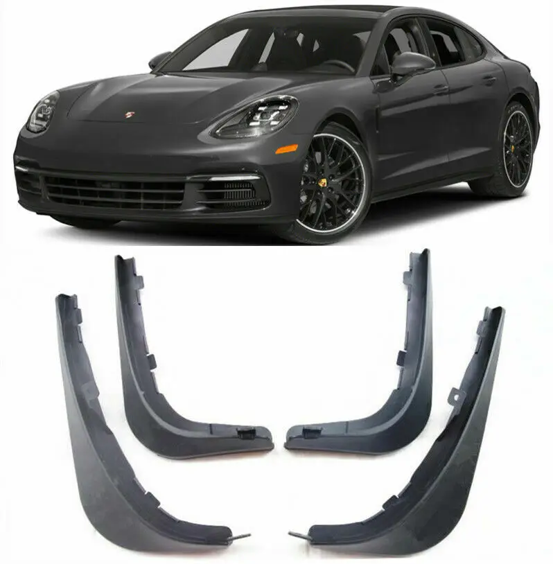 

Genuine OE Set Splash Guards Mud Guards Flaps FOR 2016-2023 Porsche Panamera 971