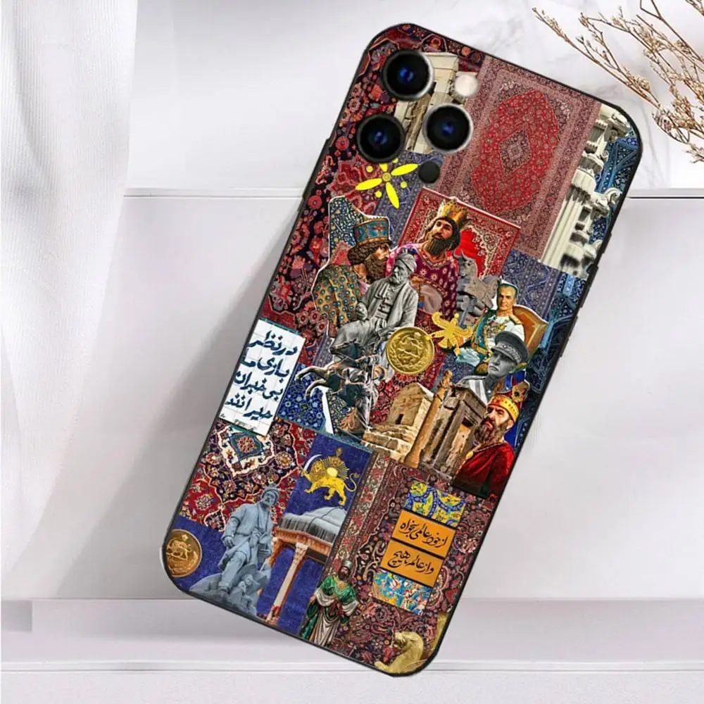 Чехол для телефона I-Iran History Art Shah для iPhone 16,15,17,14,13,12,11 Plus, Pro Max, XS, XR, SE, Mini, 8,7, мягкий силиконовый черный чехол (art.: 3920d1bbb331b) - 3920d1bbb331b
