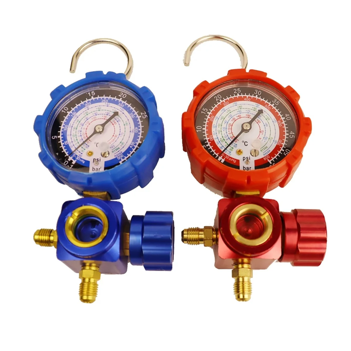 Манометр для кондиционера R410A R22 R134A R404A измеритель холодильного коллектора