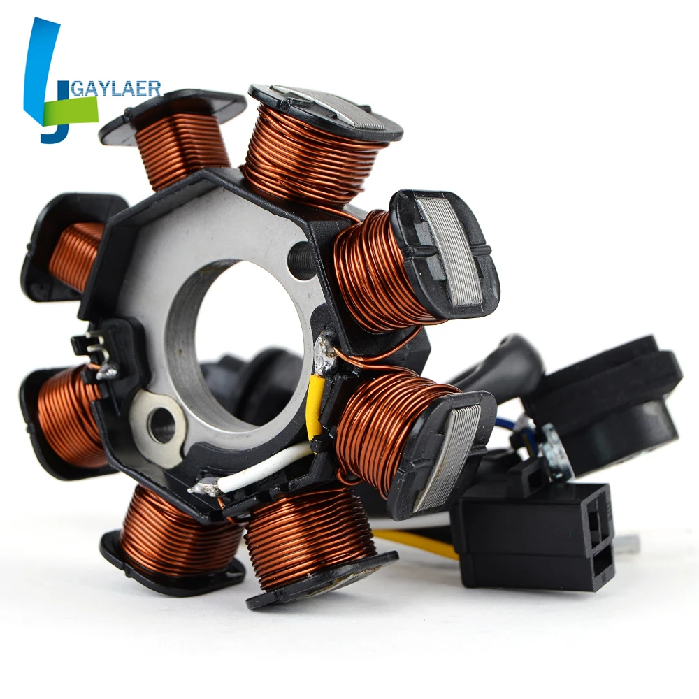 

Motorcycle Generator Stator Coil Comp for KYMCO PEOPLE S 50 till 4T VITALITY 50 NEW DINK 50 31120LBD6E0C 31120LBD6E0B
