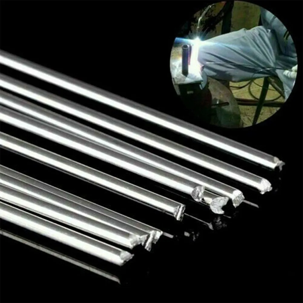 

50 PCS Aluminum Welding Rod Easy Melt Welding Rods Low Temperature Aluminum Wire Brazing 1.6mm*330mm Welding Rod Consumables