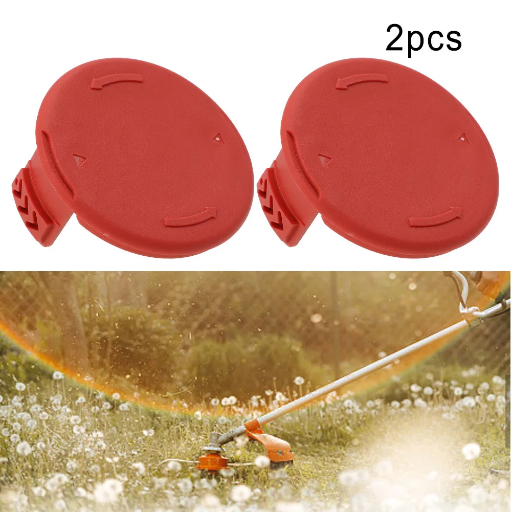 

2pcs For Hyper Tough Spool Trimmer Cap Cover HT19-401-003-06 & HT19-401-003-07 HT21-401-003-03 Garden Power Tools