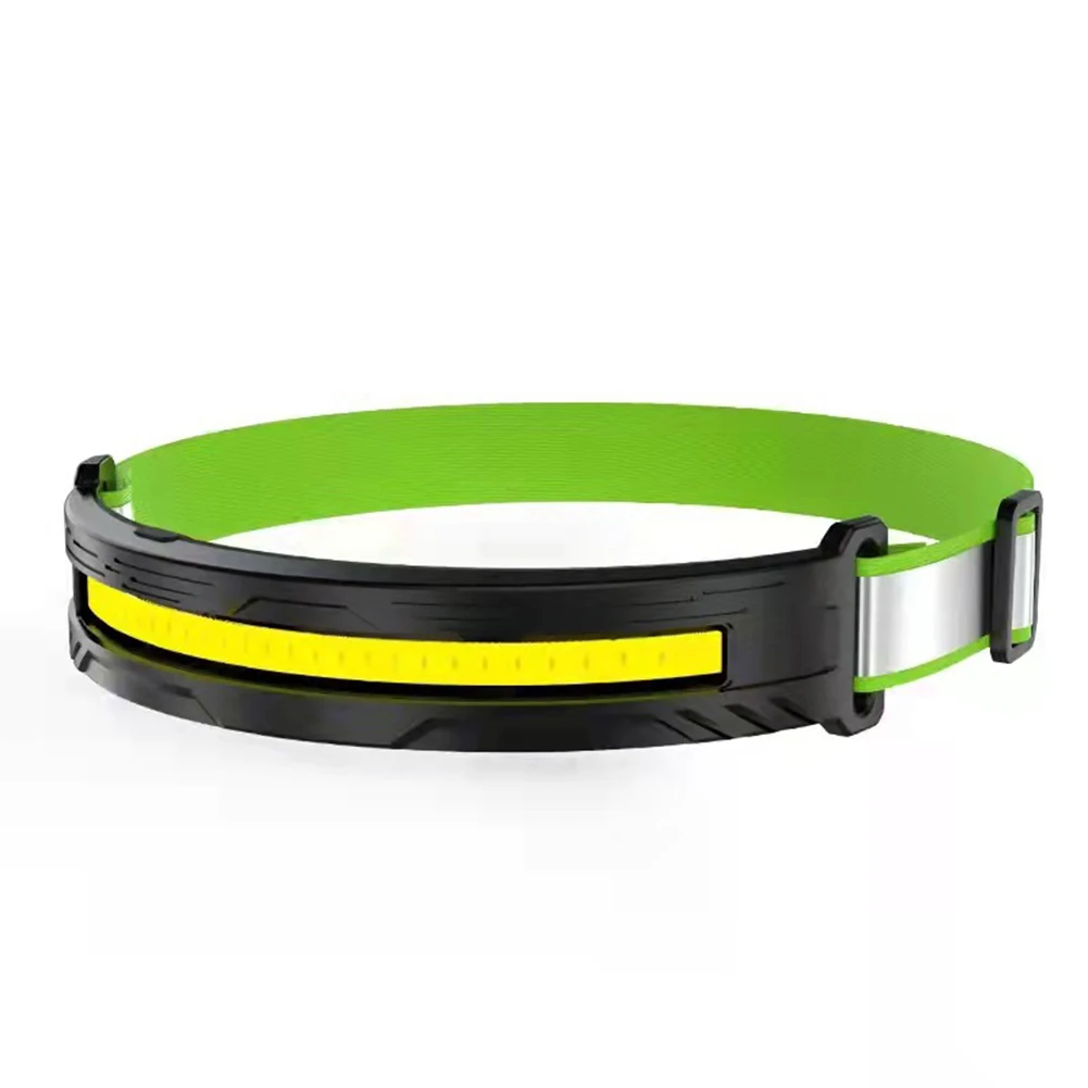 

COB LED Headlamp Headlight Torch Flashlight With Motion Sensor USB Rechargeable Red Light Warning Light Outdoor Strong Lamp
