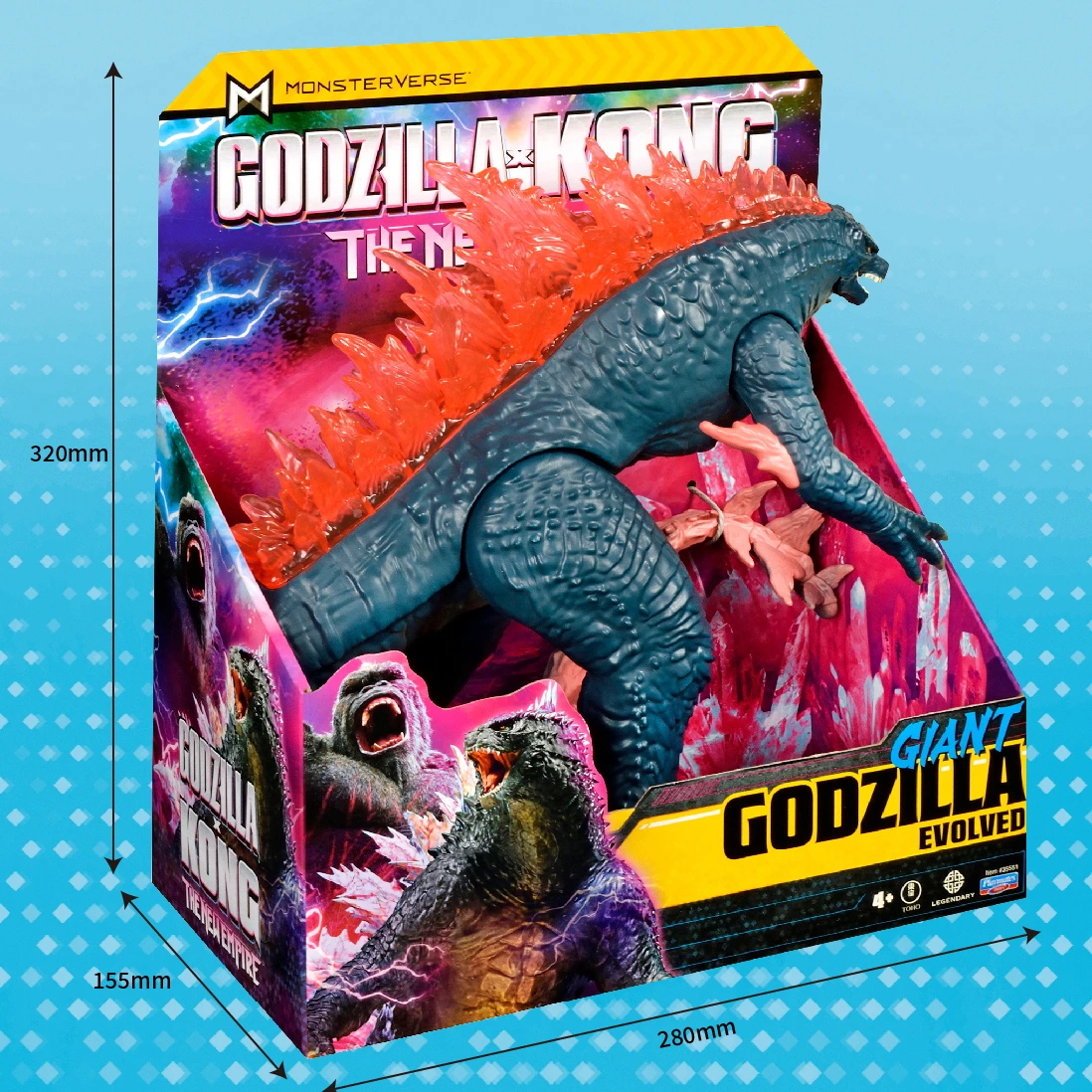 Фигурка гигантской Годзиллы