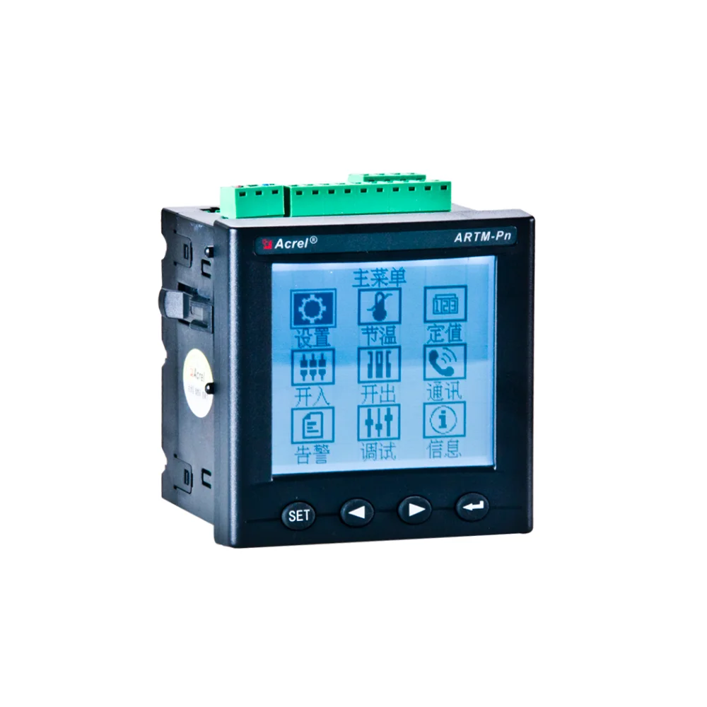 

Wireless 60 multi channel temp measure and monitor meter with over temp alarm Acrel ARTM-Pn