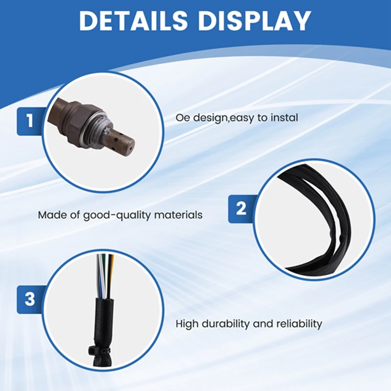 Новый датчик Nox типа 6 проводов для Golf V IV Touran Skoda 1.6L FSI 1.4 03C 906807 A 907807 D C