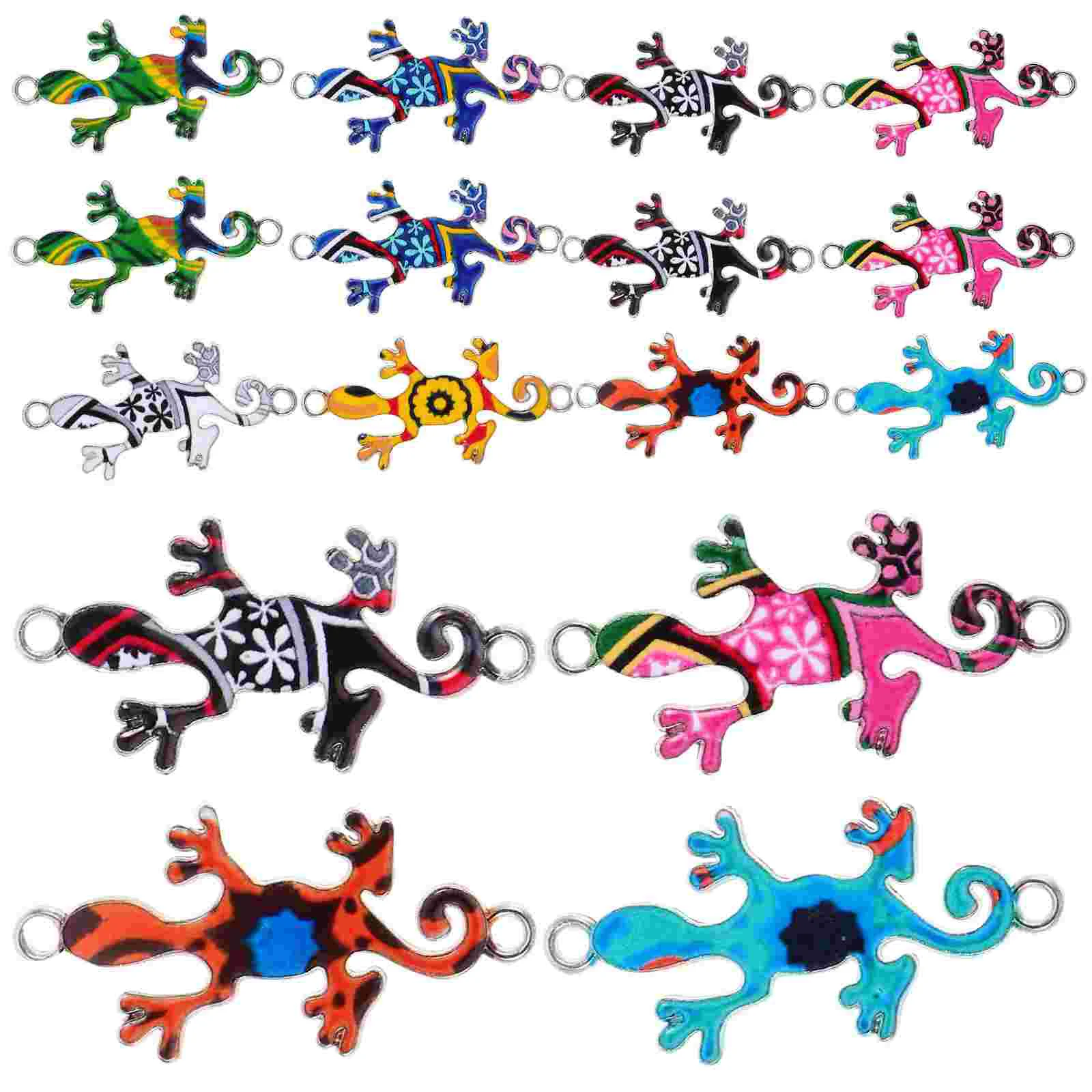 Декоративные подвески Gecko Разноцветные Подвески из сплава сделай сам ювелирные