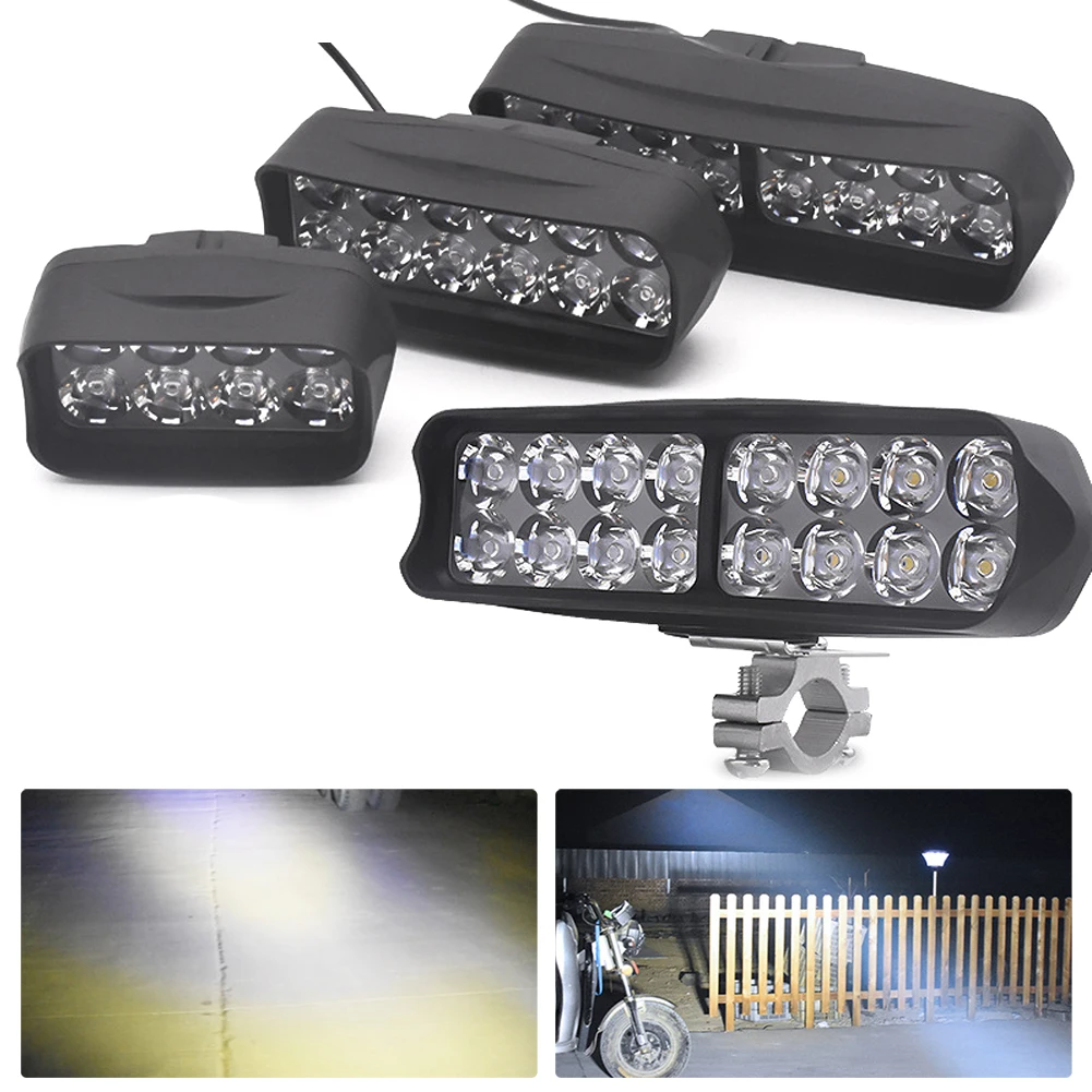 ABS + светодиодный фара для электрического велосипеда 12 В-80 В Вт супер яркий