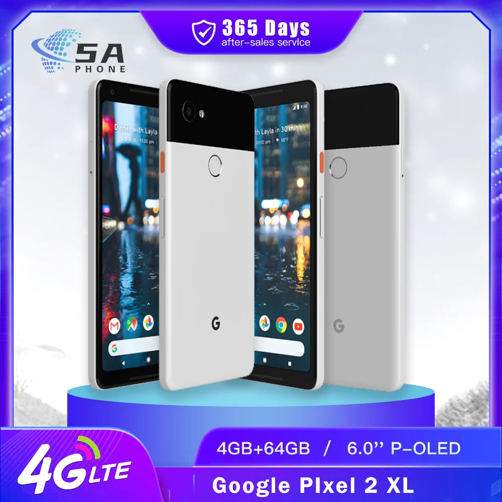 Смартфон Google Pixel 2 4/64ГБ 4/128ГБ global б/у