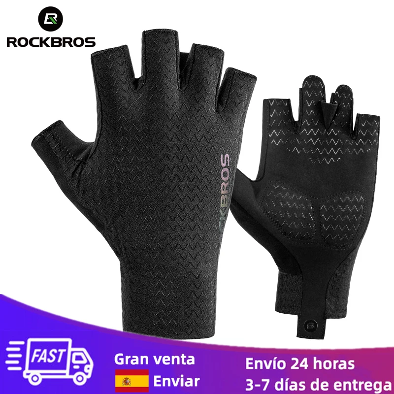 ROCKBROS Spain Warehouse BIG Sale Cycling Half Finger Glove Free Shipping