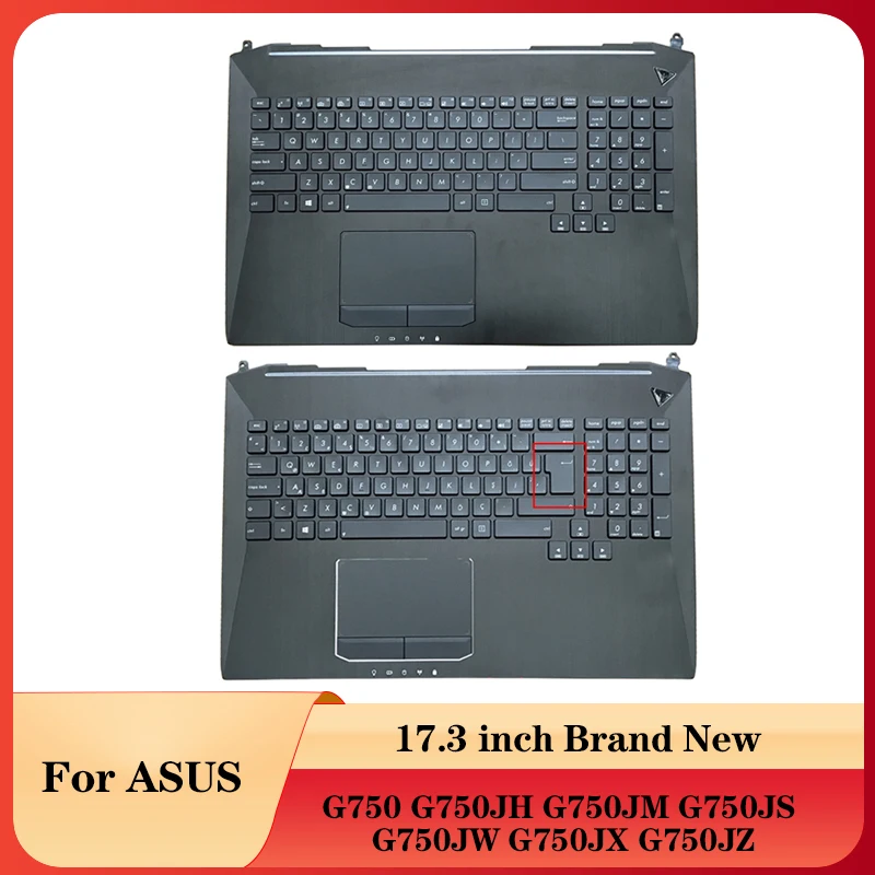 

NEW Laptop For ASUS G750 G750JH G750JM G750JS G750JW G750JX G750JZ Laptop Case Palmrest Upper Case Backlit keyboard