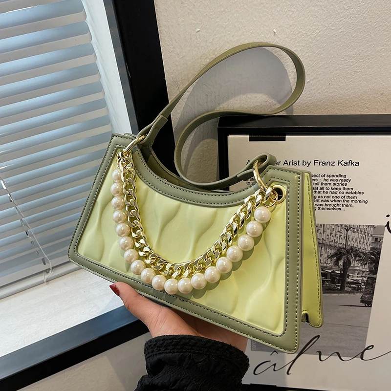 

Однотонная сумка на плечо, модная роскошная дизайнерская сумка, сумки через плечо, женская сумка 2022, трендовые кошельки и сумочки для женщин