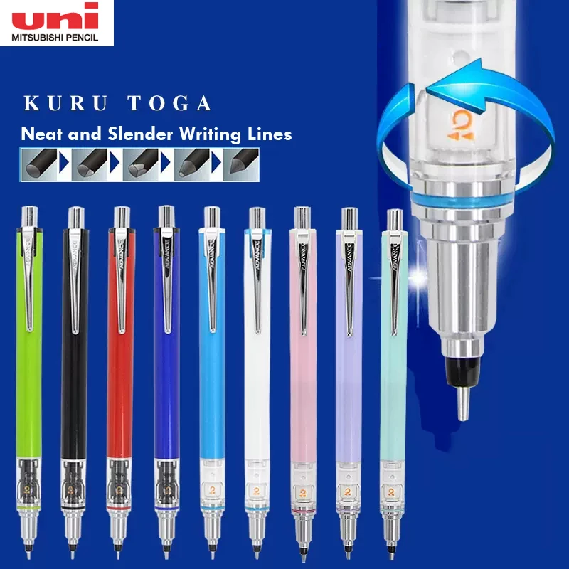 M5-559 Rotary Lapices 0.3/0.5/0.7mm Kuru Toga Advance Pencil Set For Drawing Sketchi