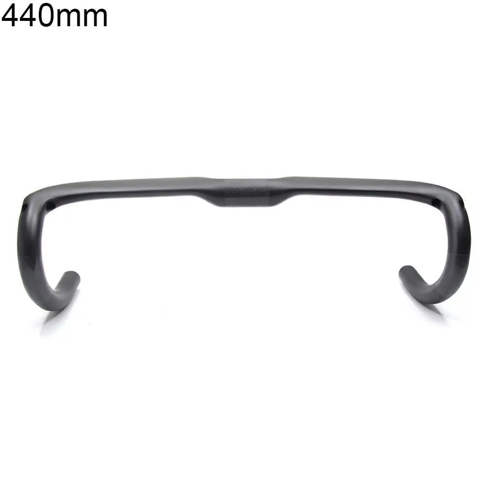 

Bicycle Handlebar 400/420/440mm Bike Road Bicycle Carbon Fiber Fixed Gear Drop Bar Bent Handlebar Bicycle Parts
