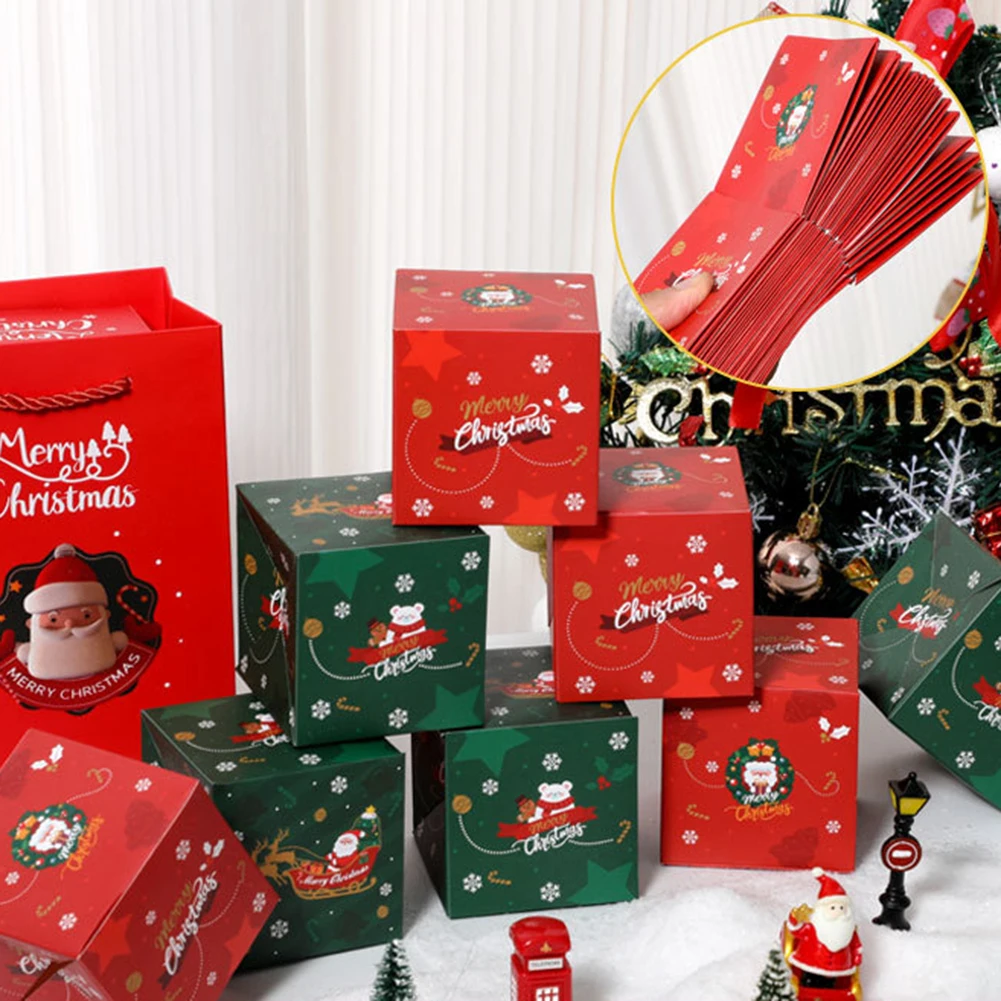 20-6 шт. новогодние подарочные пакеты для упаковки