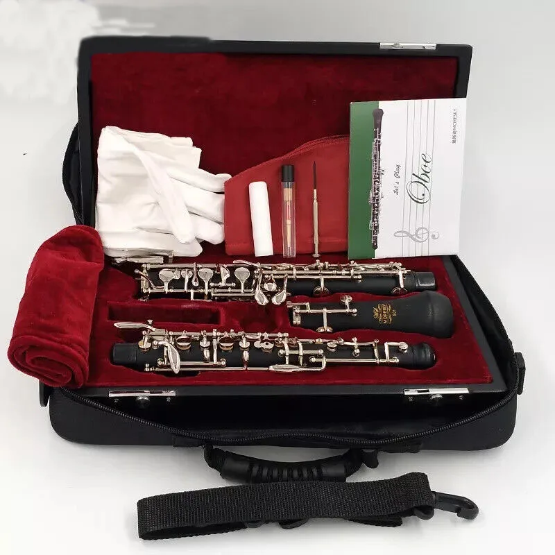 

Professional C Key Oboe Semi-Automatic Style Cupronickel Nickel-PlateS01