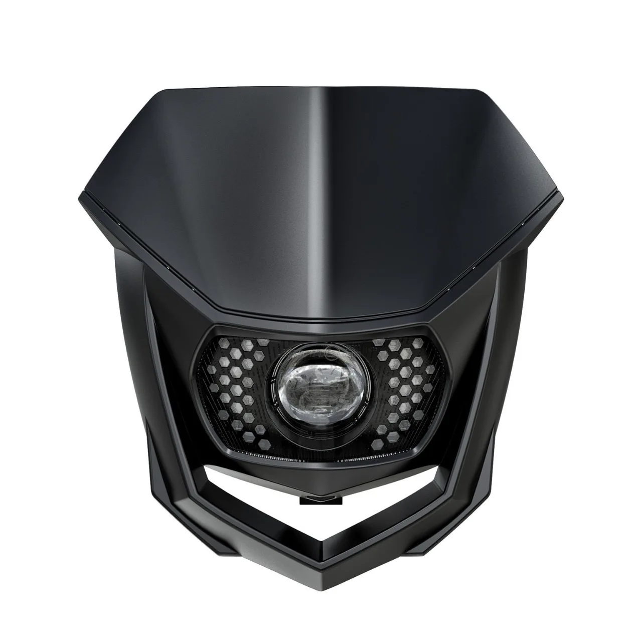 Фото Светодиодная фара, универсальная для KTM EXC Honda CRF XR Suzuki DR-Z Kawasaki KLX Yamaha WR Dirt Bike, внедорожный фонарь для мотокросса №1