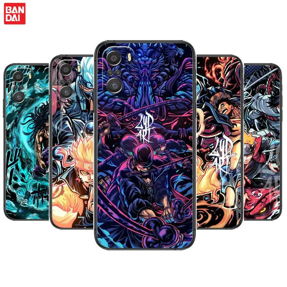 

Naruto Phone Case For xiaomi redmi 11 Lite pro Ultra 10 9 8 MIX 4 FOLD 10T Black Cover Silicone Back Prett