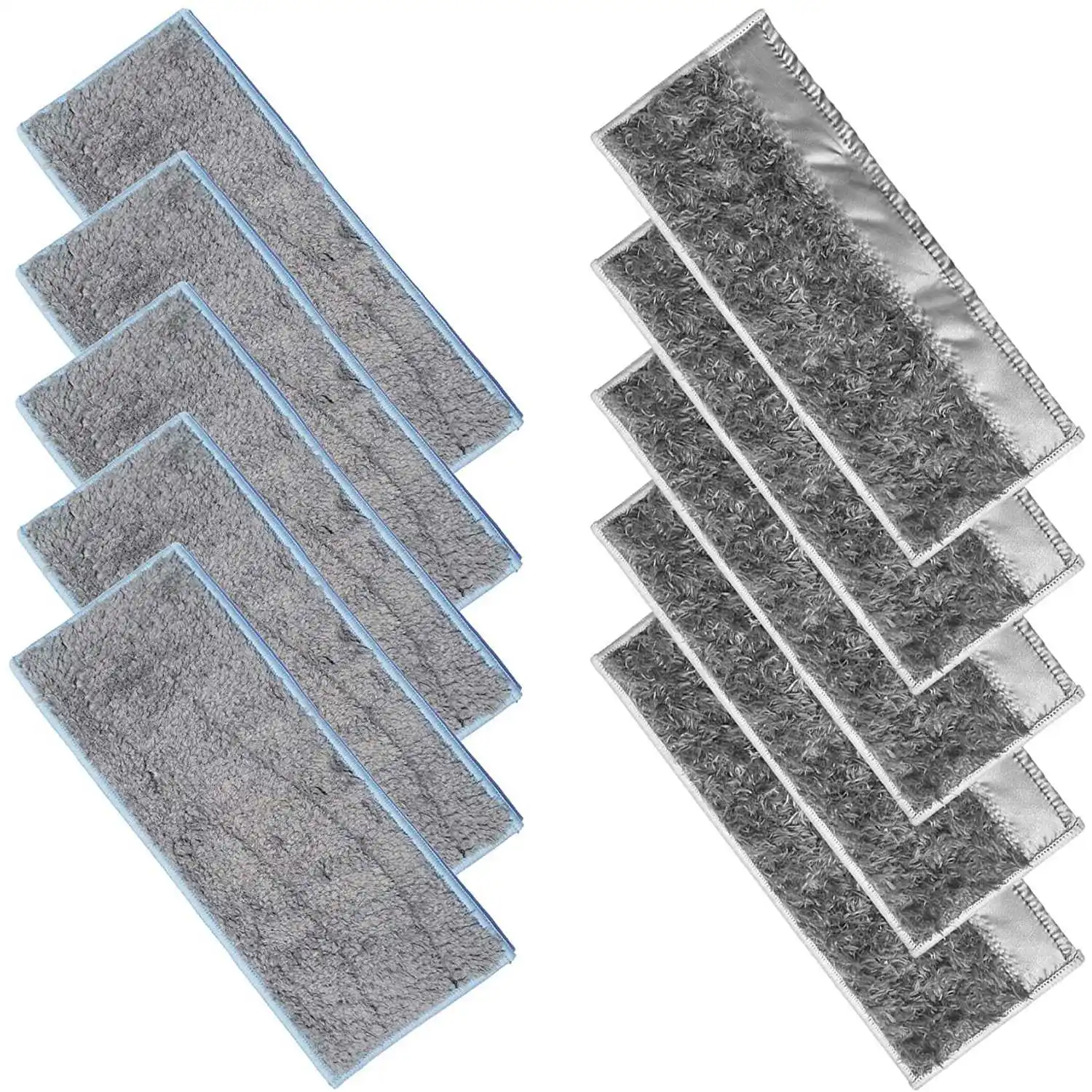 

10 Pack Washable Mopping Pads for Braava Jet M Series M6 Robot Mop,5 Wet and 5 Dry Mopping Pads