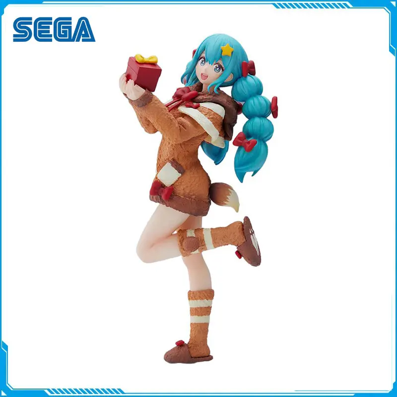 

Em Estoque Original SEGA Authentic Assembled Model SPM Vocaloid Hatsune Miku Action Figure Collection Model Toys for Kids Gift