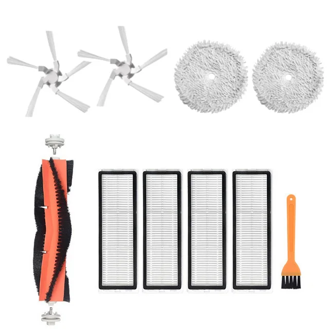 

New Detachable Main Brush Hepa Filter Side Brush Mop Cloth for Dreame Bot W10 Vacuum Cleaner Parts