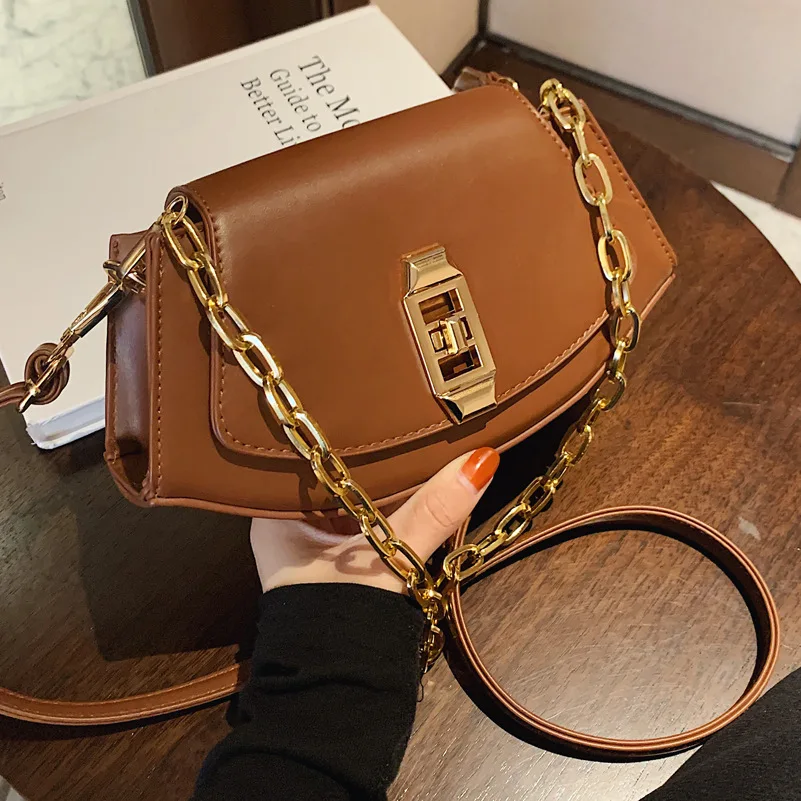 

Новинка 2021, осенне-зимние сумки на плечо, роскошные сумки, женские сумки, дизайнерская сумка-мессенджер из искусственной кожи, подходящая ко...