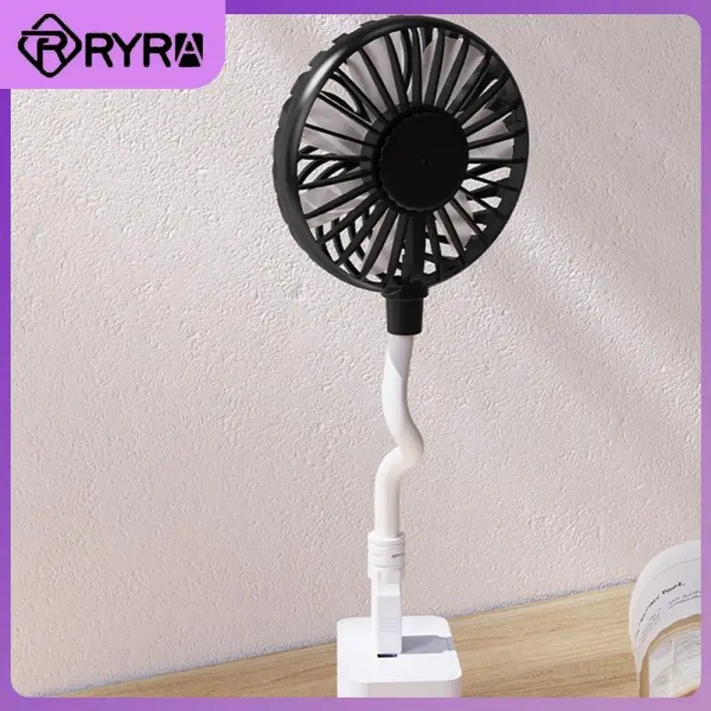 

Plug And Play Student Dormitory Small Fan Usb Mini Usb Fan Bendable Usb Portable Fan Cooling Accessories Hand-held Mute 1pc Mini