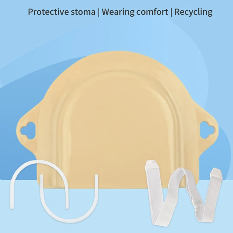 

1Pc Stoma Ostomy Waterproof Bath Cover Adjustable Ostomy Belt Assit Accessory Stoma Care Supply Pouch with Closure for Ileostomy