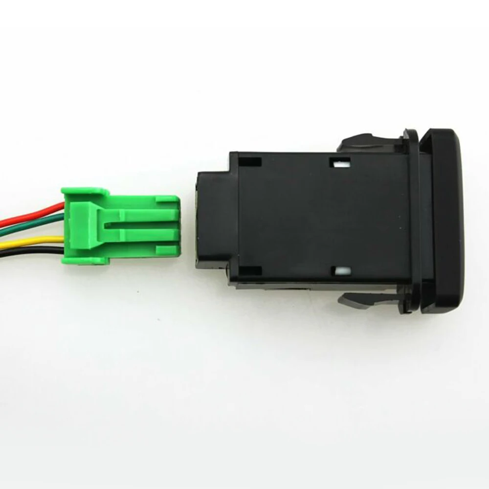 

Green LED Light Bar Switch Push Button For Toyota Taco/ma FJ Cruiser 4Runner 12V Brand New Auto Parts