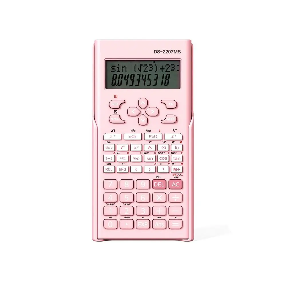 240 функций инженерный научный калькулятор 2-линейный 12-значный