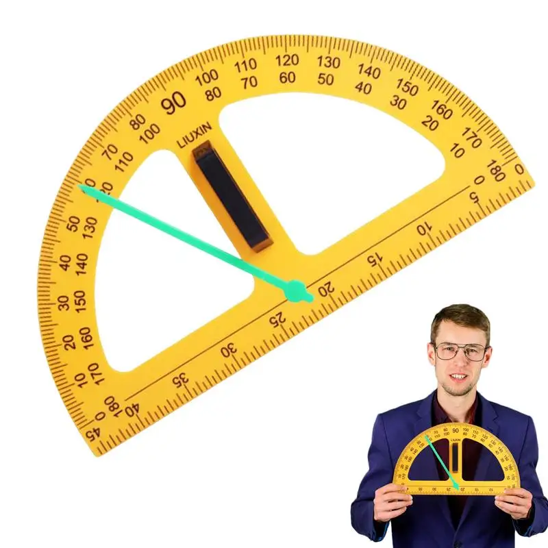 Большой цифровой дизайн большая доска обучающий транспортир компас классные