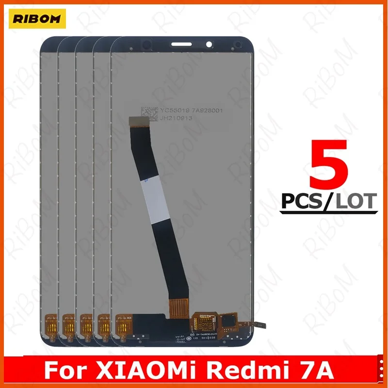 

New 5Pcs AAA++ LCD For Xiaomi Redmi 7A LCD Display Touch Screen Digitizer Assembly Replacement For Xiaomi Redmi 7A LCD Display