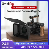 smallrig professional full dslr camera cage rig top handle cage kit with cold shoe mount camera set for bmpcc 6k pro 3299