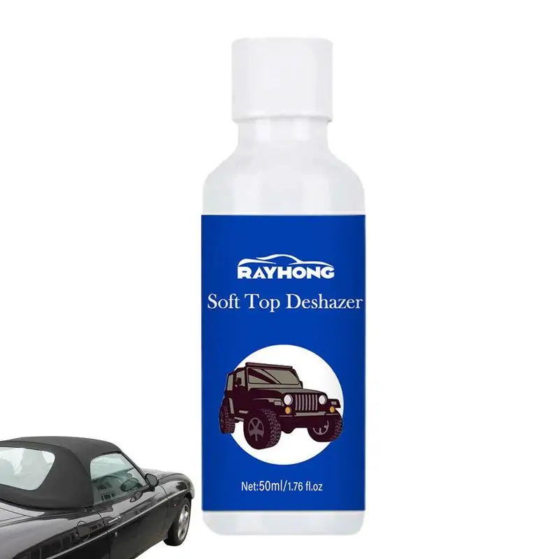

50ml Convertible Top Repellant Fabric Soft Top Cleaner Car Care Products Helps Stop Fading Cracking Repels Dust Lint Staining