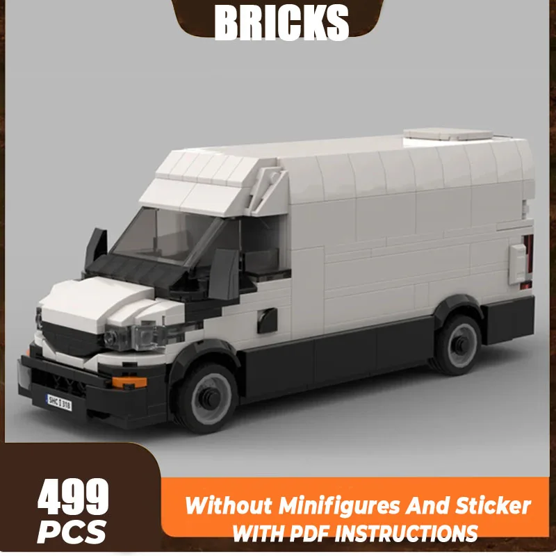 MOC Building Bricks Городской фургон