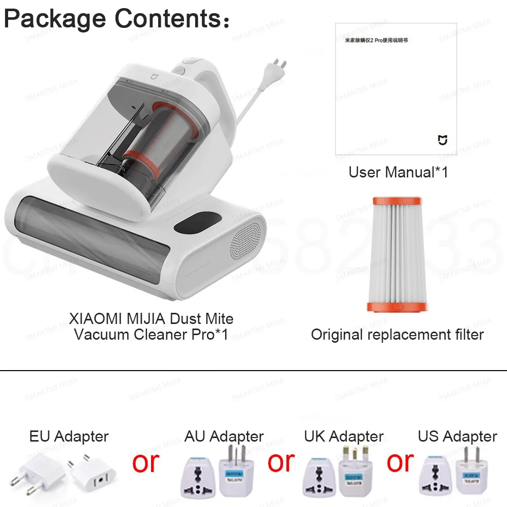 

Xiaomi Mijia Пылесос для клещей 2 Pro