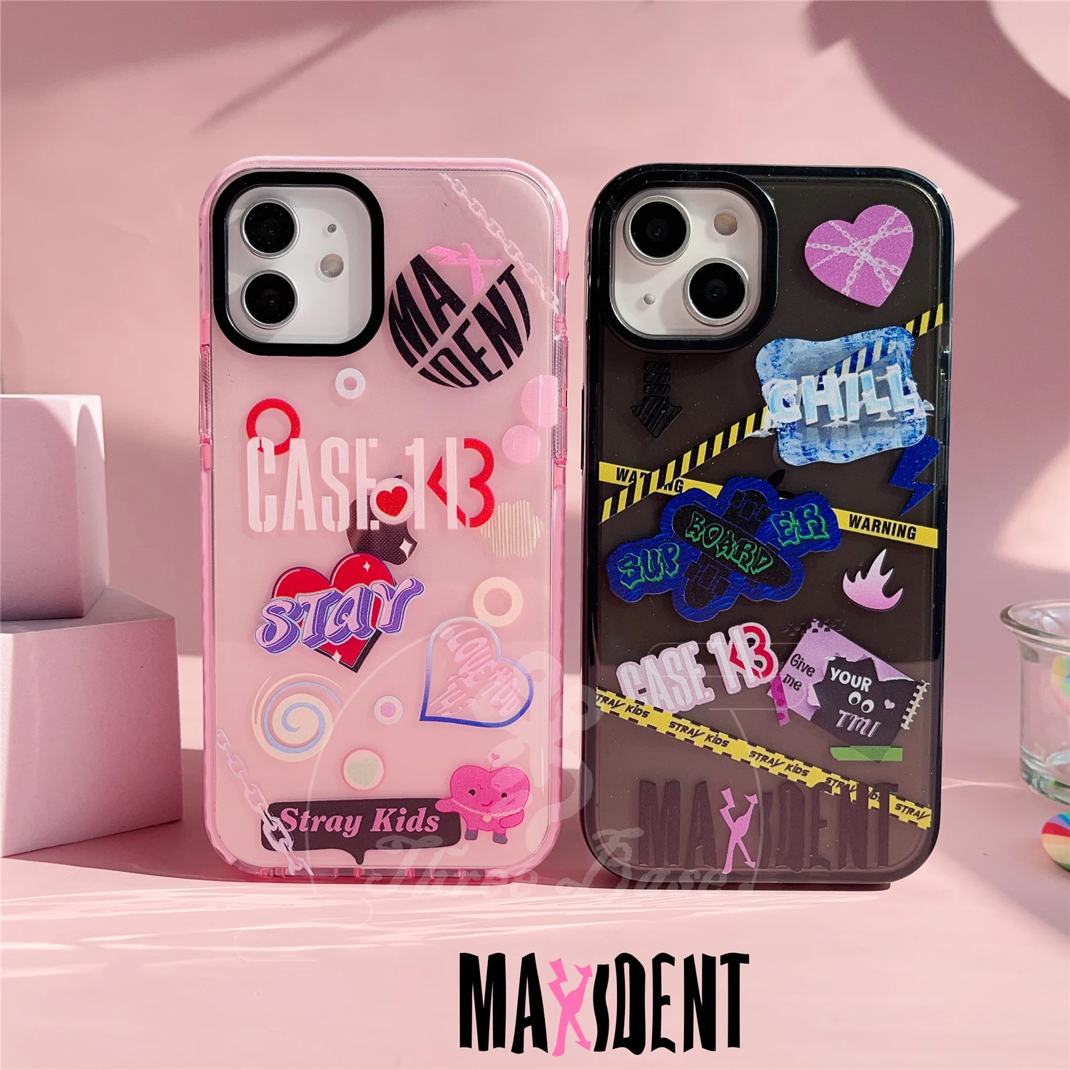 Phone case iPhone 14 SKZ MAXIDENT Case143 iphone 6 6S 7 8 SE2 SE3 8Plus X XS XSMAX 12 Pro 11Promax 13Pro 13 mini 14Plus 14Promax