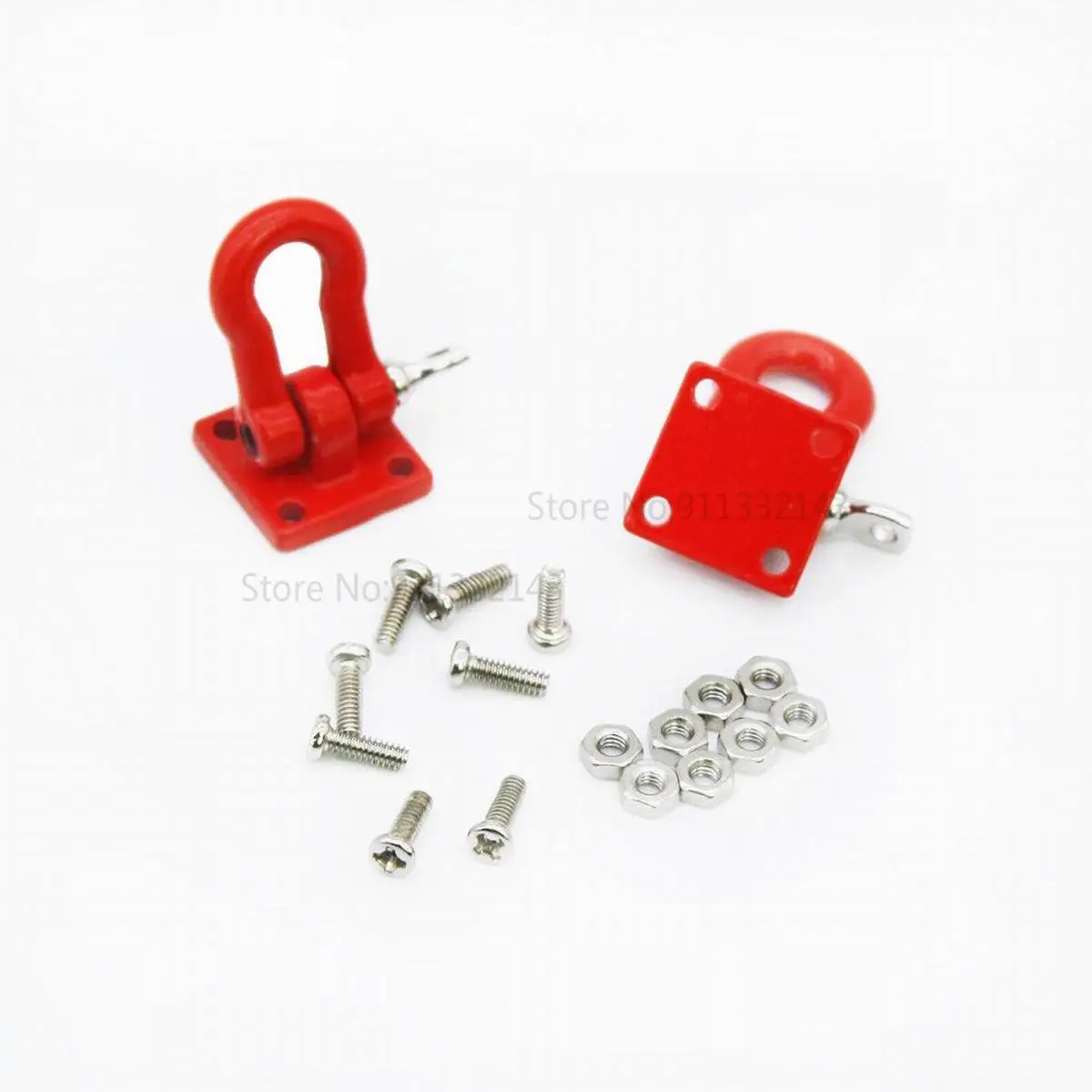 

Metal Trailer Hook & Buckle Fit RC Car AXIAL 1/10 SCX10 CC01 D90 Rock Crawler