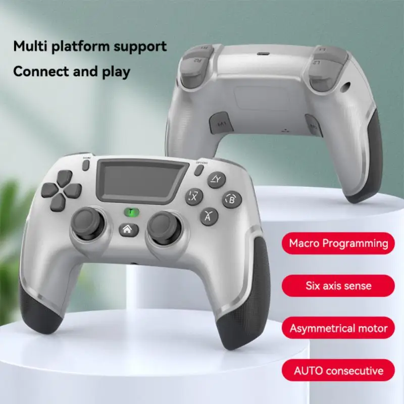 

Новый беспроводной игровой контроллер для PS4, совместимый с Bluetooth, вибрационный геймпад для PS4/Switch / PC консоль, игровые Джойстики для ПК