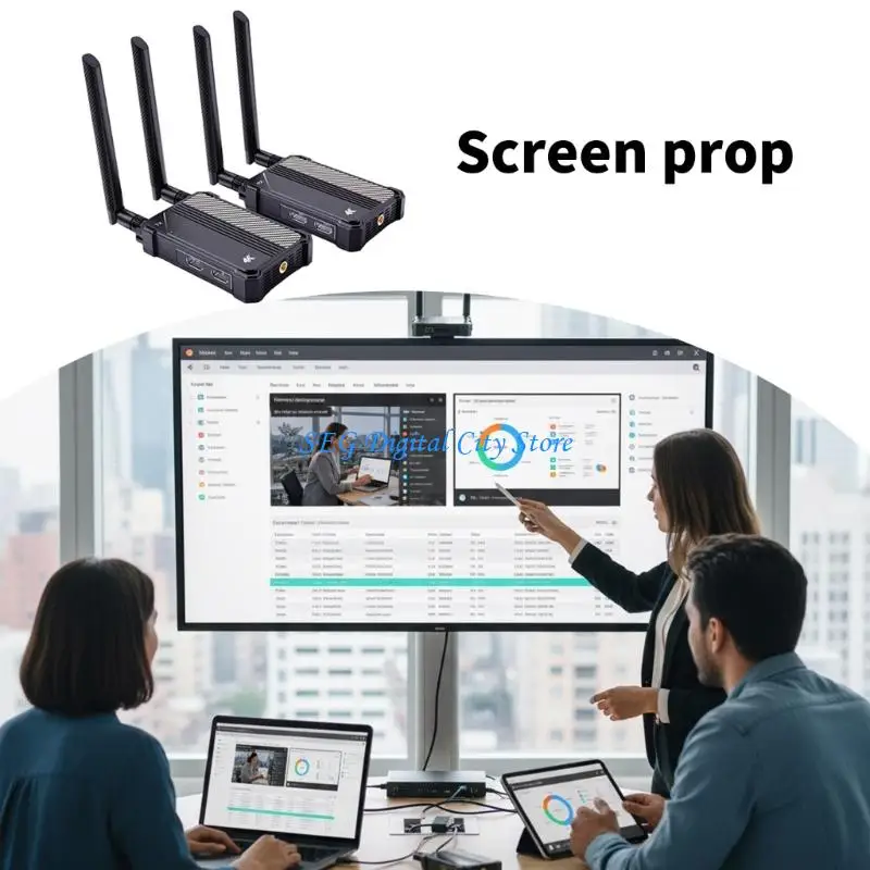 Фото U75B MultiDisplay Беспроводной HDMI-передатчик Конфигурация приемника 4K @ 30 Гц 1150 футов №2