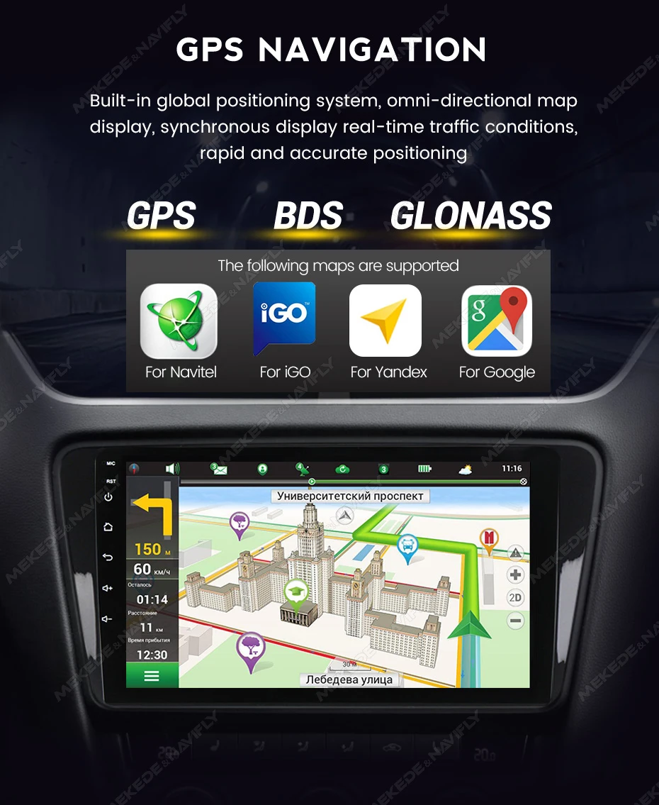 Автомобильный Мультимедийный Плеер Navifly Android 9 Футов Для BMW X5 E53 E39 1999-2006 WiFi Carplay Auto 4G