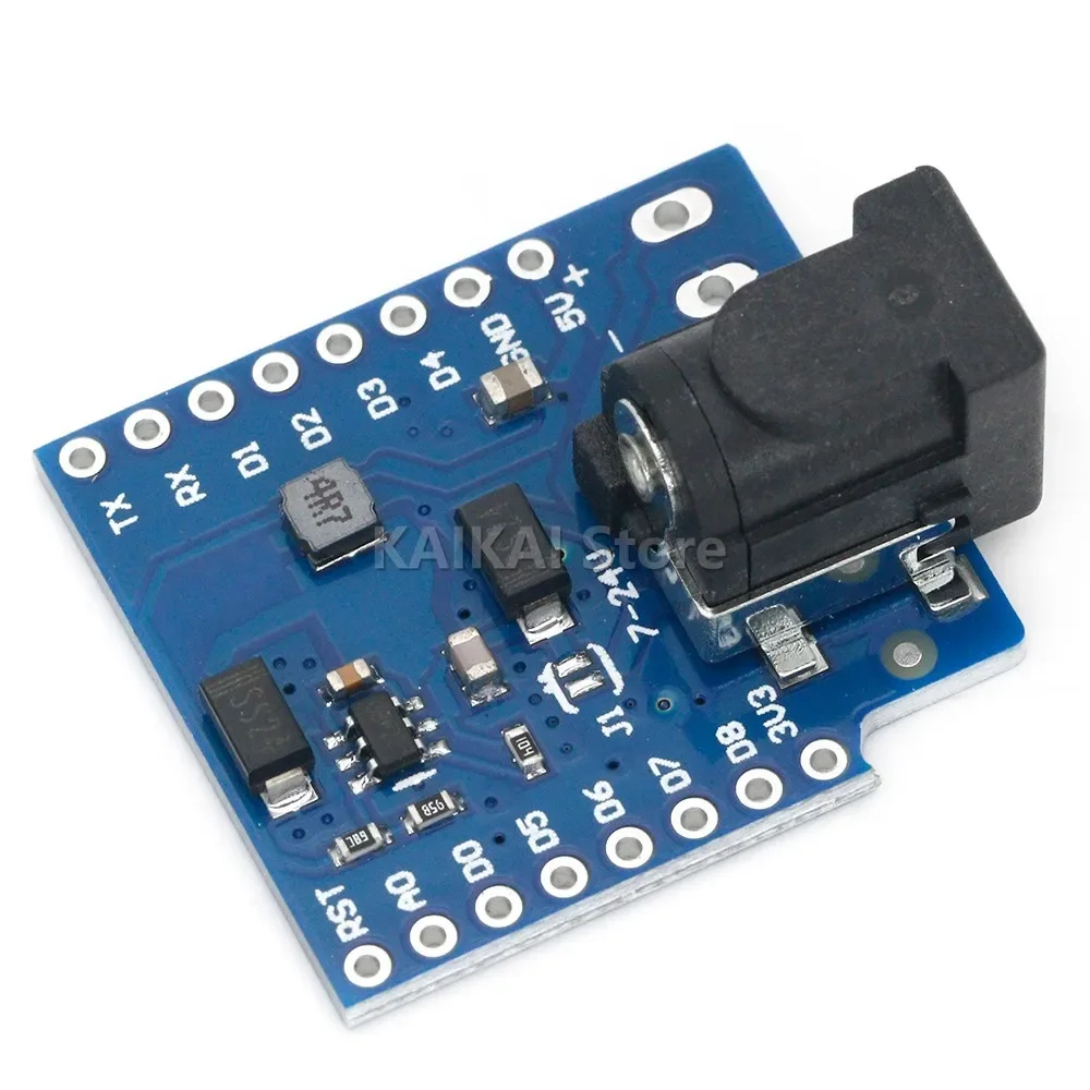 DC Power Shield V1.1.0 для мини-плата разработки Wemos D1 экранный модуль питания постоянного