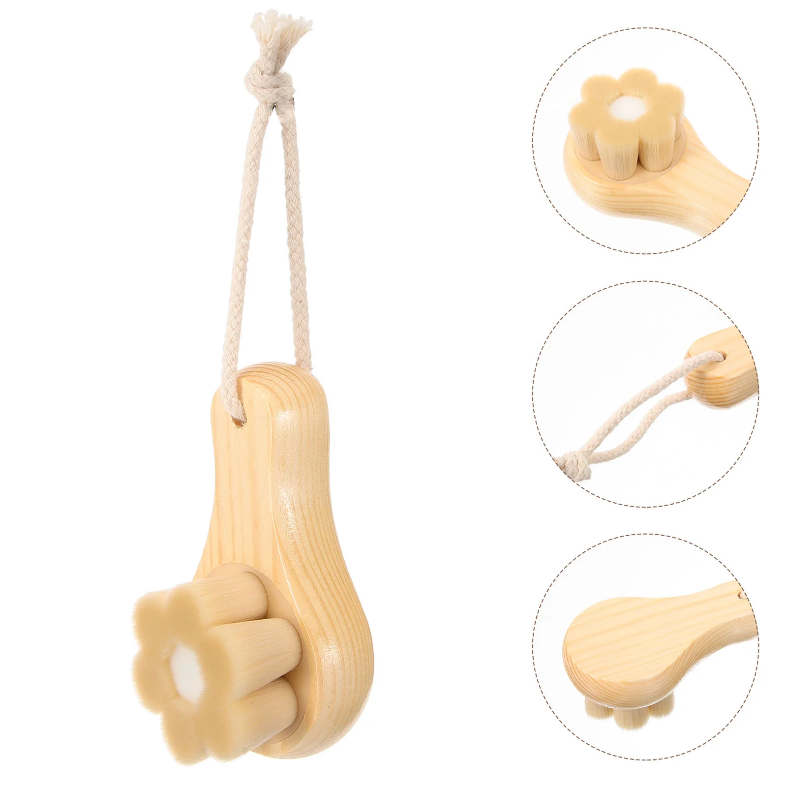 

Face Scrubber for Women Brushes Cleansing and Exfoliating Pore Pores Cleanser Artificial Fiber