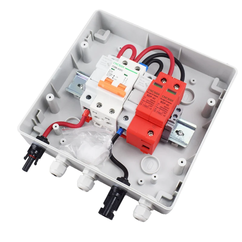 Солнечная фотогальваническая фотоэлектрическая комбинированная коробка с