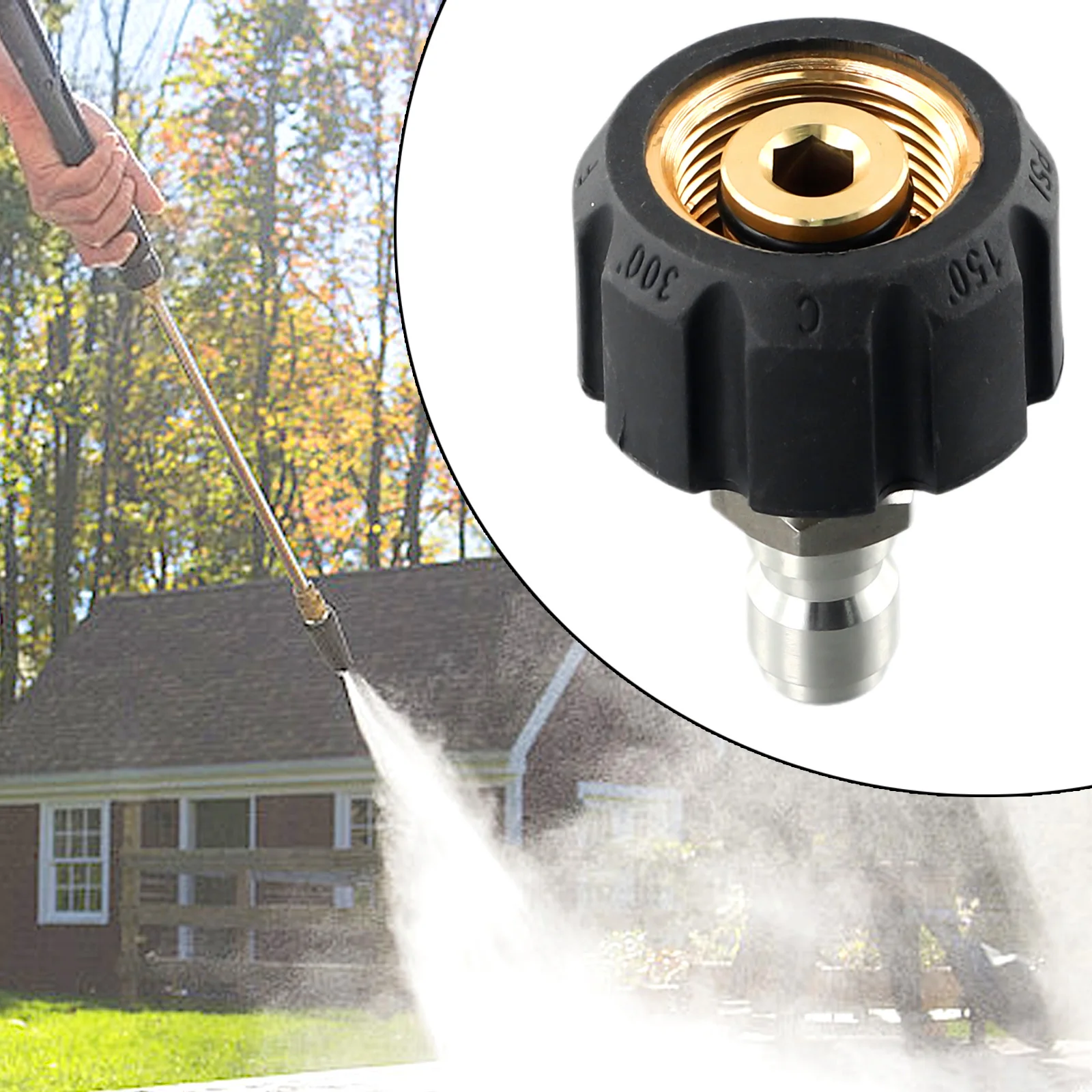 Новый быстроразъемный фитинг MJJC 1/4 дюйма для садовых шлангов