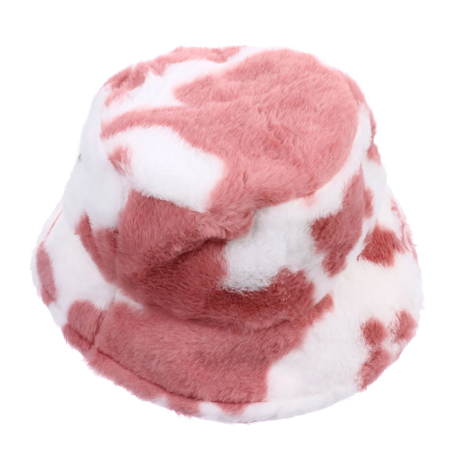 

1pc Creative Plush Warm Hat Fishing Plush Bucket Hat Winter Autumn Warm Hat
